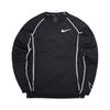 Nike Pro Dri-Fit Sport Casual Slim Fit Футболка с круглым вырезом и длинными рукавами Мужские топы Черный DD1991-011