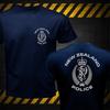 Редкая темно-синяя черная футболка для полицейских Зеландии