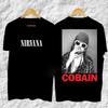 Футболка Rock Band Nirvana Nevermind Тайская Курт Кубен Мужская Мода Короткий Рукав 100% Хлопок Футболка Rock Band Футболка с Рисунком Топы Футболки...