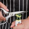 Кухонные ножницы из нержавеющей стали для дома, кухни, сада, крепкие ножницы, ножницы для куриных костей, острые ножницы