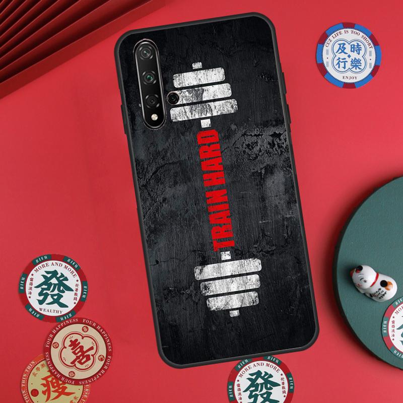 Фитнес Бодибилдинг Тренажерный зал Для Huawei Nova 11i 8i 12i 12s 9 10 SE Y60 Y70 Y90 Y72 Y73 Y61 Y91 P60 Pro P30 P40 Lite Чехол