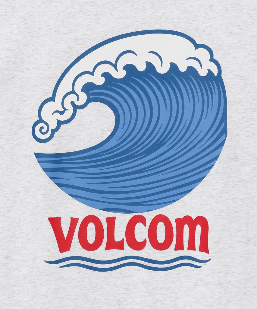 VOLCOM North Shore Oversized Short Sleeve Tee (Ice Grey)