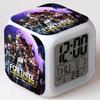 7color Multifunction Digital Alarm Clock Led Watch Alarm Clock