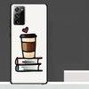 Чехол 'Книги и Кофе' для Samsung Galaxy S23 S24 S25 Ultra S9 S10 S20 S21 S22 Plus S23 FE S25 FE Чехол для телефона
