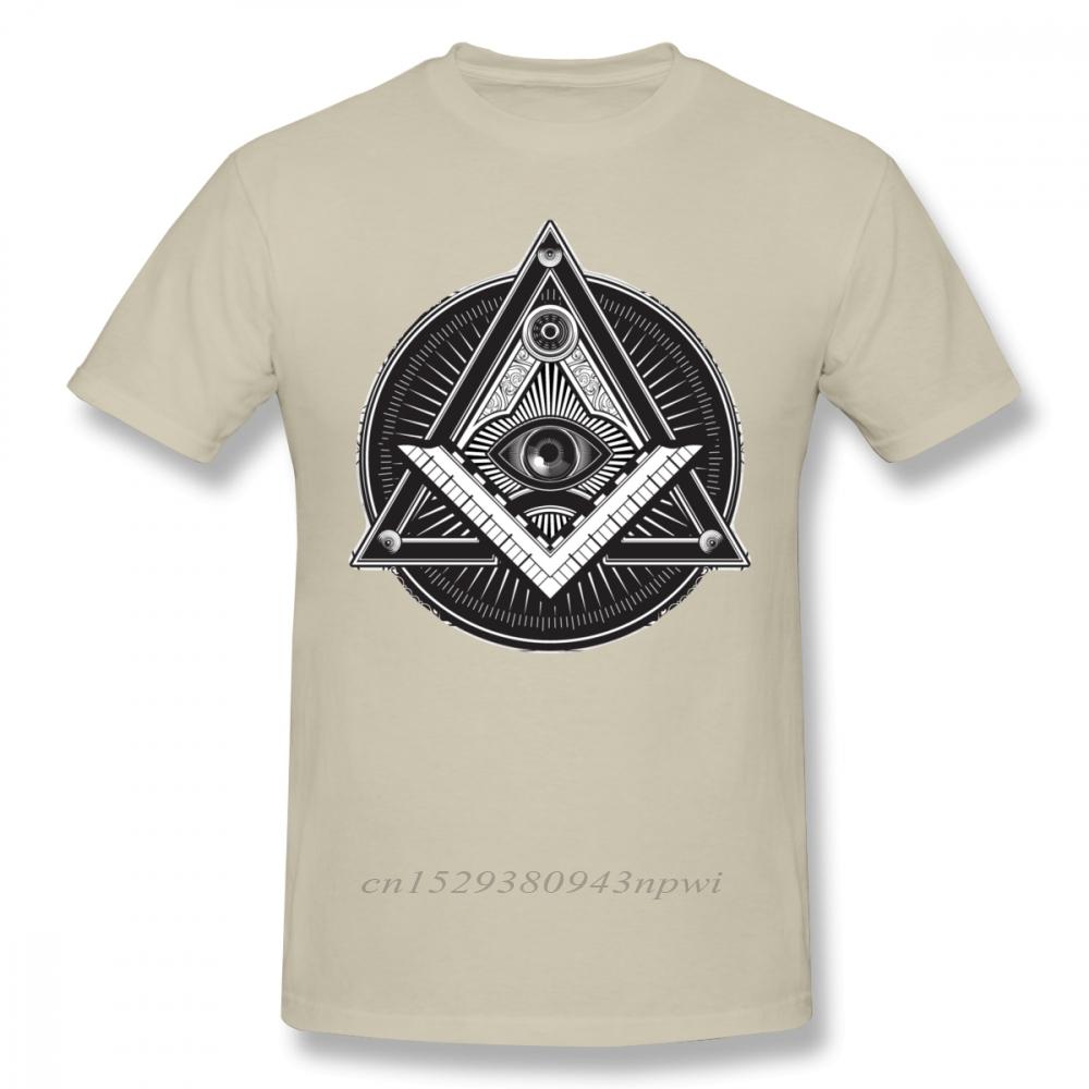 Illuminati T Shirt Illuminati Tshirt Classic Short Sleeves Tee Shirt Graphic 3xl Male Funny 100 Cotton Tshirt