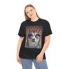 Funny Siberian Husky With Glasses T-Shirt Dog Wolf Humor German Shepherd