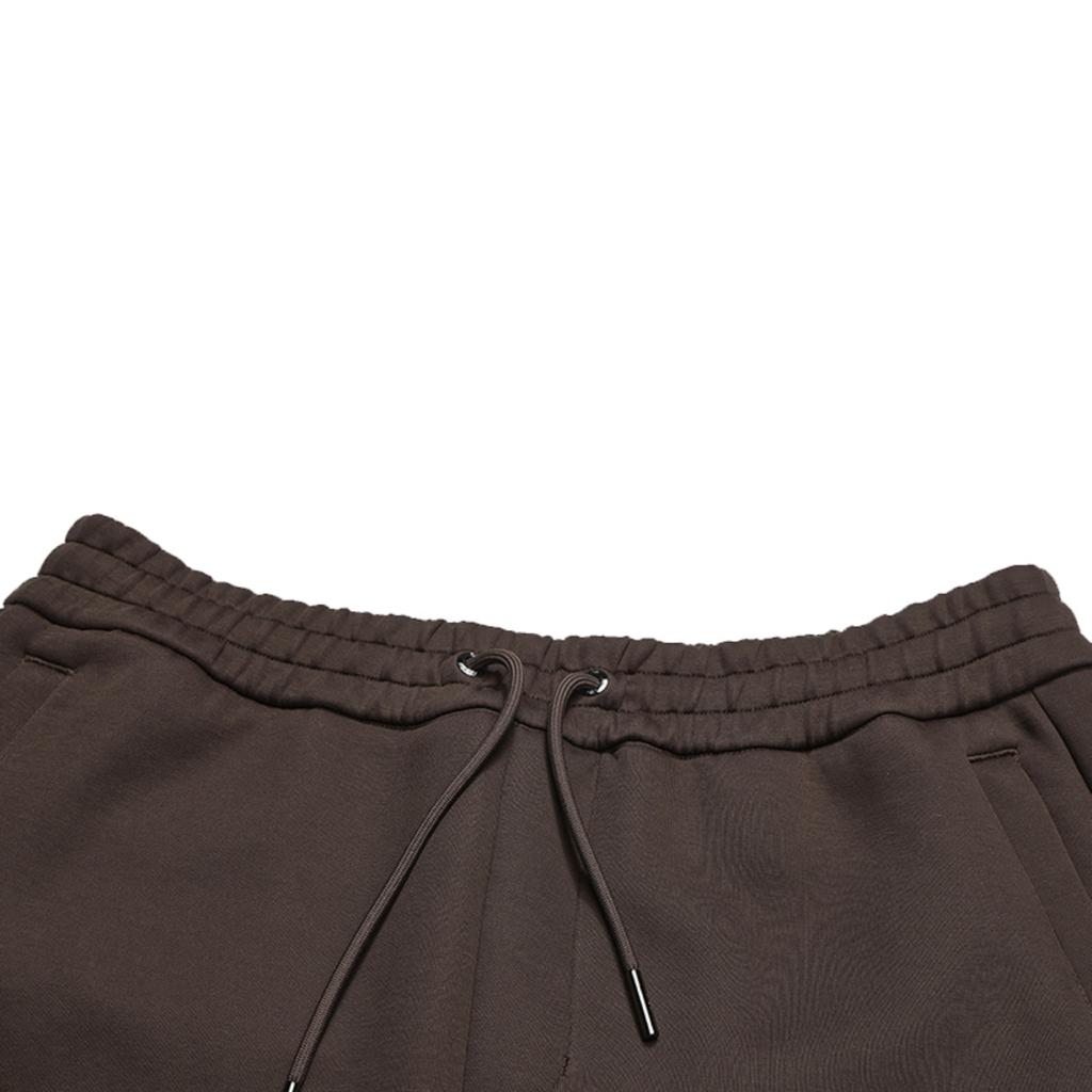 Fila Milano Series Classic Comfortable Versatile Knitted Long Pants Men Bottoms Dark-Gray-Brown F11M545601FBN