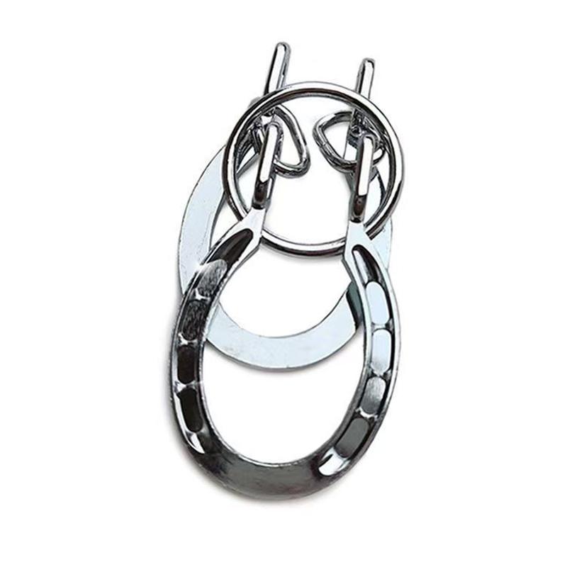 Магический IQ Металлическая Подкова Литой Головоломка Типа Распутывания Жонглирование Трюки Развивающие Игрушки Для Детей Мальчиков Девочек