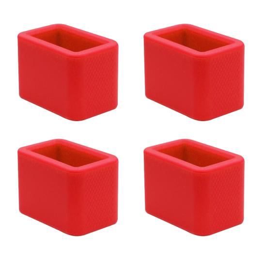 Car Seat Belt Buckles Holder Silicone Seat Belt Buckles Booster for Rear Seats Easy Access Safety Seat Belt Car Accessory for Kids