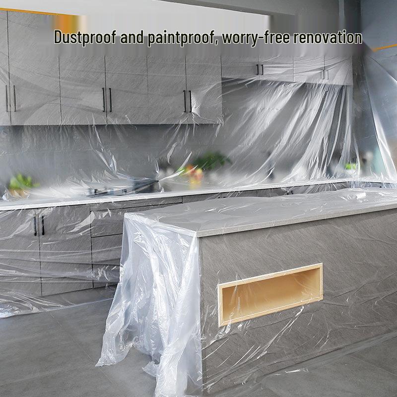 Утолщенный пылезащитный защитный чехол для мебели для покраски и декорирования