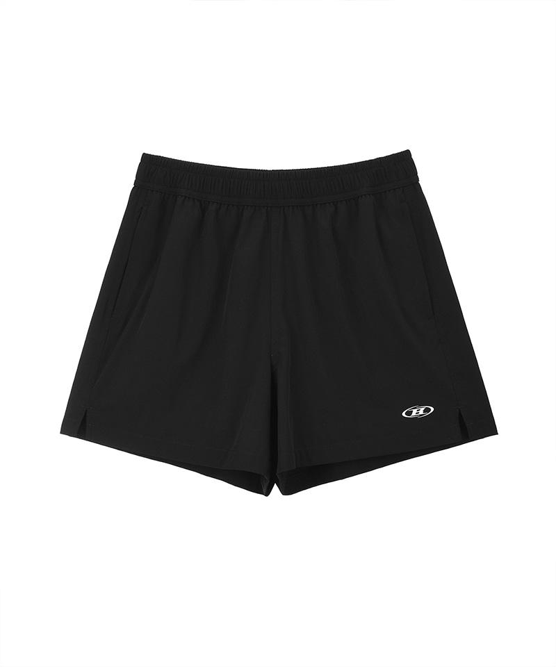 BORN TO WIN W Symbol B Essential Active Shorts [Black]