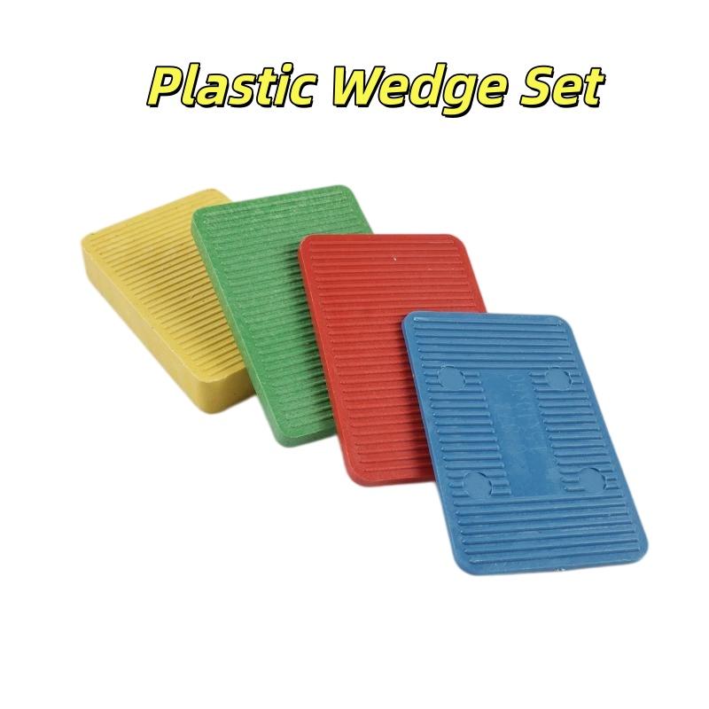 40Pcs 4 Sizes Plastic Gaskets Used For Adjusting Door And Window Frames Leveling Tiles Pp Gaskets Wedges