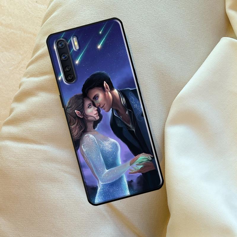 Чехол A Court Of Mist And Fury для Oppo A60 A80 A40 A15 A16 A17 A57 A94 A74 A54 A76 A96 A18 A38 A58 A78 A98 A6 A5 Pro