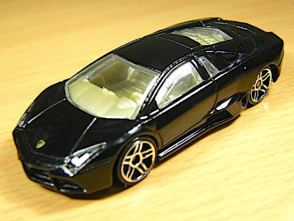 Hot Wheels 2011 Lamborghini Reventon Глянцевый черный LAMBORGHINI REVENTON