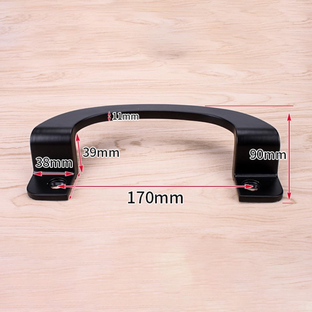 Aluminium Alloy Sliding Door Handle Punch-free Drawer Pull Handles Furniture Knobs  Sliding Door