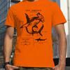 Hammerhead Shark Anatomy Shark Lover T-Shirt Summer Men Street Boy Loose Oversized Casual Fashion Tees