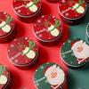 With Lids Coin Storage Cookie Box Tinplate Gift Boxes Storage Containers Christmas Tin Gift Box