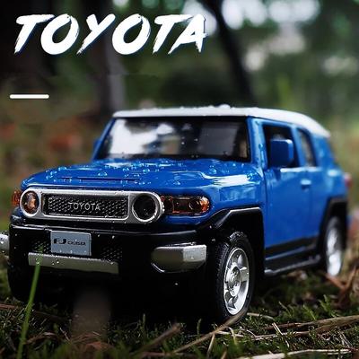 1/32 Toyota FJ Cruiser литые модели автомобилей и игрушечные металлические внедорожники модели автомобилей звук и свет высокая имитация детские подарки
