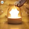 Xiaomi 3life Cat Paw Night Light Музыкальная шкатулка для друга Спальня Мини Милый мультяшный прикроватный светильник USB Перезаряжаемый атмосферный декоративный светильник