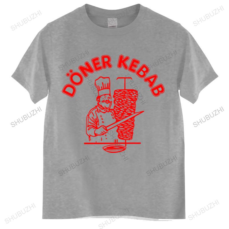 Хлопковая футболка мужская летняя футболка футболки донер кебаб графическая забавная футболка кебаб забавная майка футболки мужская футболка