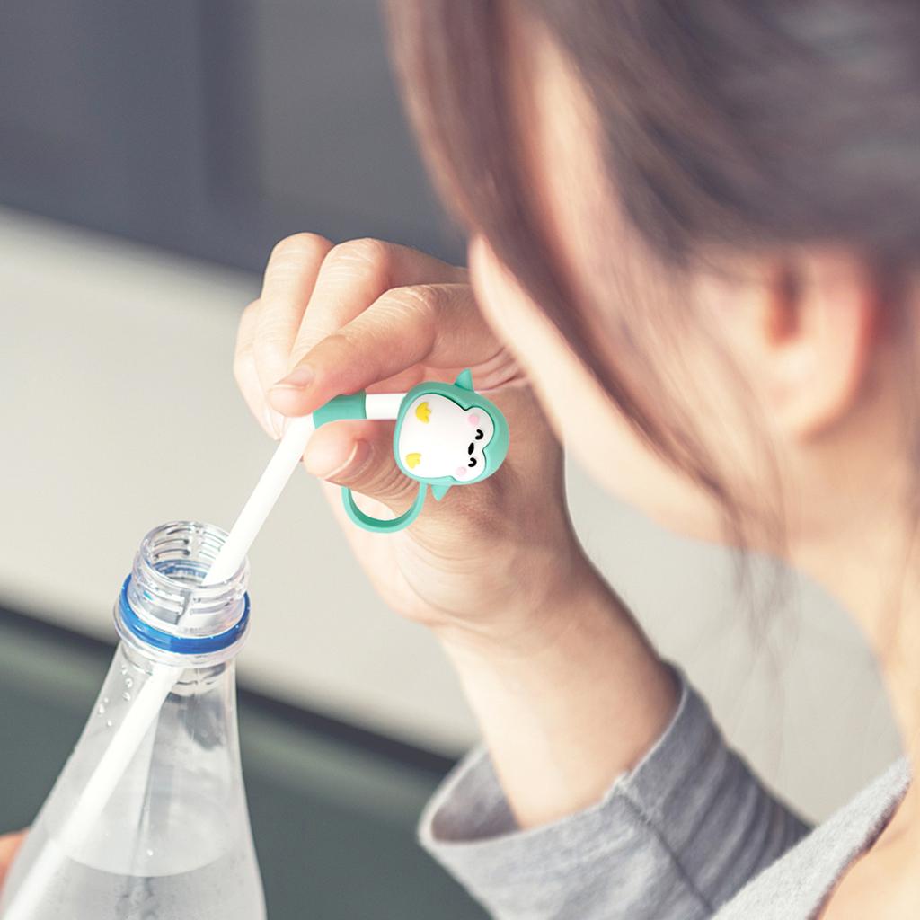 Pcs Straw Tips Cover Straw Covers Cap For Reusable Straws Straw Protector