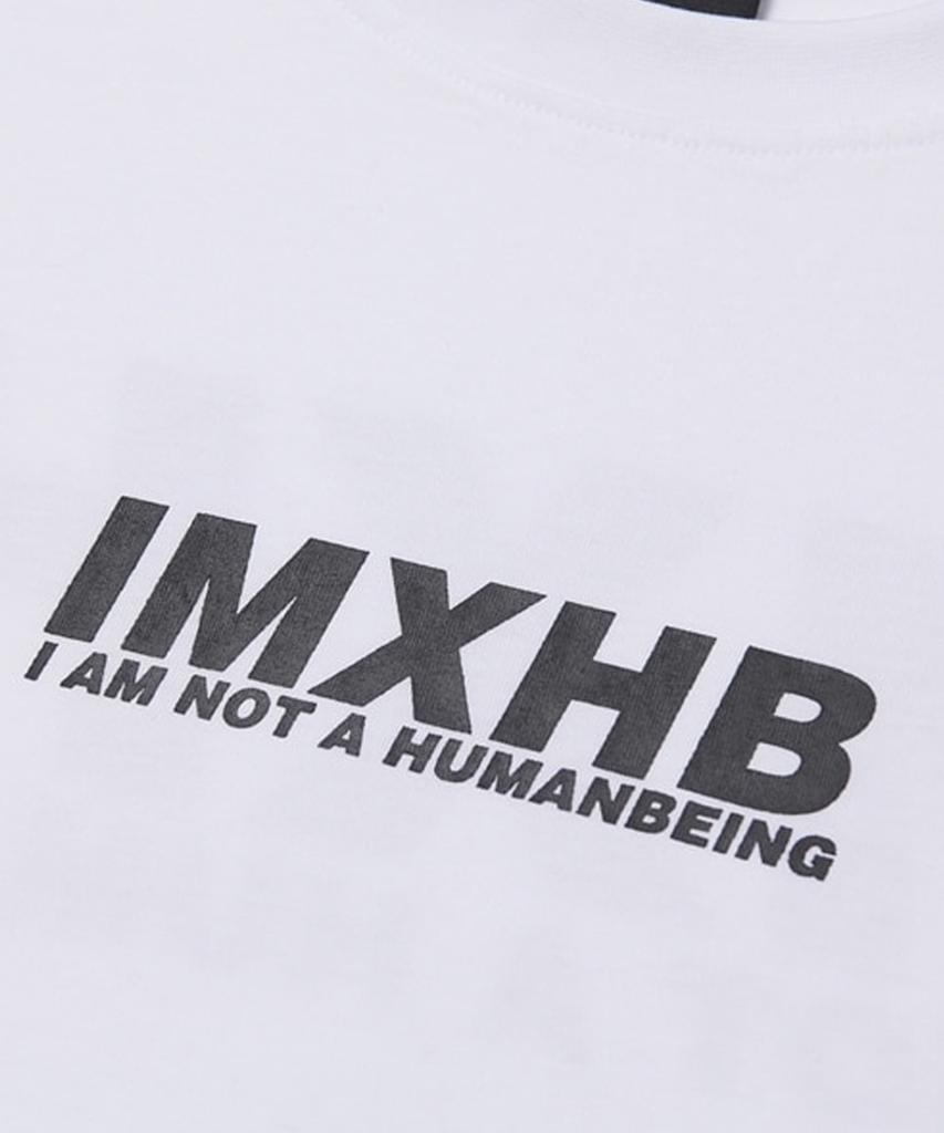 Aimnaseohyumeonbiing Футболка с коротким рукавом Word - Белый