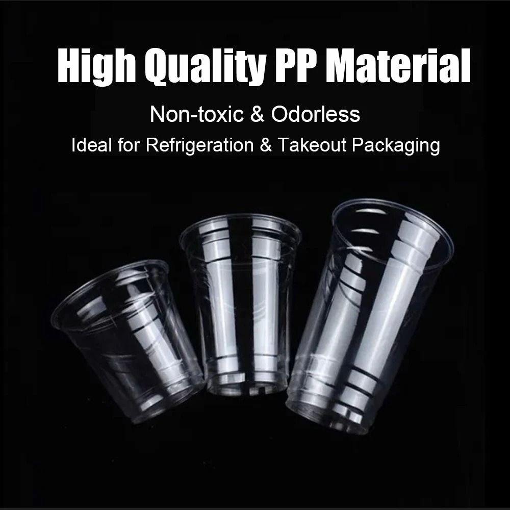 95 мм Стакан и крышки Пластиковый одноразовый стакан Высококачественный стакан для сока