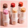 QIC Multi-function Cosmetic Pen Powder Blusher High Gloss Cosmetic Pen Pearl Light Fine Shiny Matte Brightening Facial Makeup Shadow Pen
