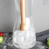 Heavy Duty Wooden Muddler Cocktail Crusher Long Handle Tool for Mashing Herbs Fruits Mixing Bar Drinks
