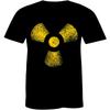 Radioactive Nuclear War Sign Distressed Fashion Tee Unisex T-Shirt