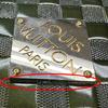 LOUIS VUITTON Damier Vernis Petrol blue Shoulder Bag green Women M92128 Used