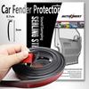 Universal Fender Flare Car Wheel Eyebrow Protector Lip Wheel-arch Trim Arch Extenders Decorative Scratch Proof Rubber Seal Strip