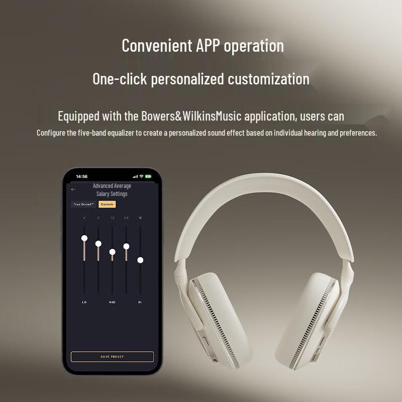 Bowers & Wilkins Px7S3 Флагманские беспроводные накладные Hi-Fi наушники с ANC