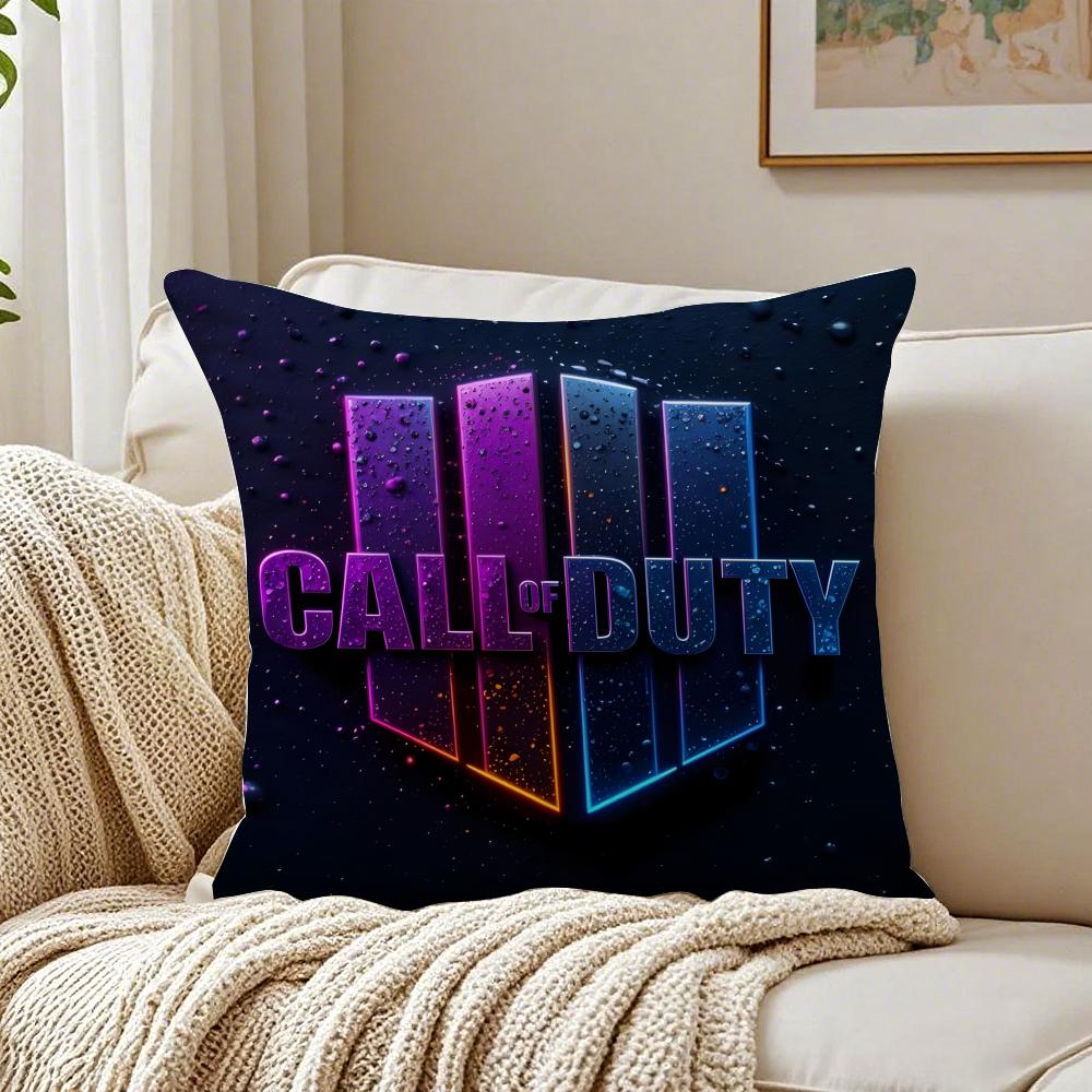 game shooter CCall of DDutyES Cushion Cover Pillowcase Antidustmite living Room Sofa Decor Cushion Room