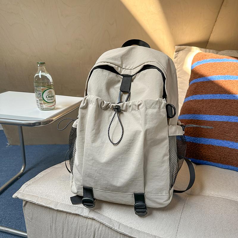 Student Schoolbag Fashionable Spring New Class Large Capacity Multi-pocket Neutral Style Men's and Women's Commuting Travel Backpack