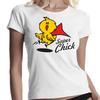 Супер цыпленок Superchick Цыпленок Комикс Герой Милый Комедия Женская футболка Мужские Женские футболки Топ