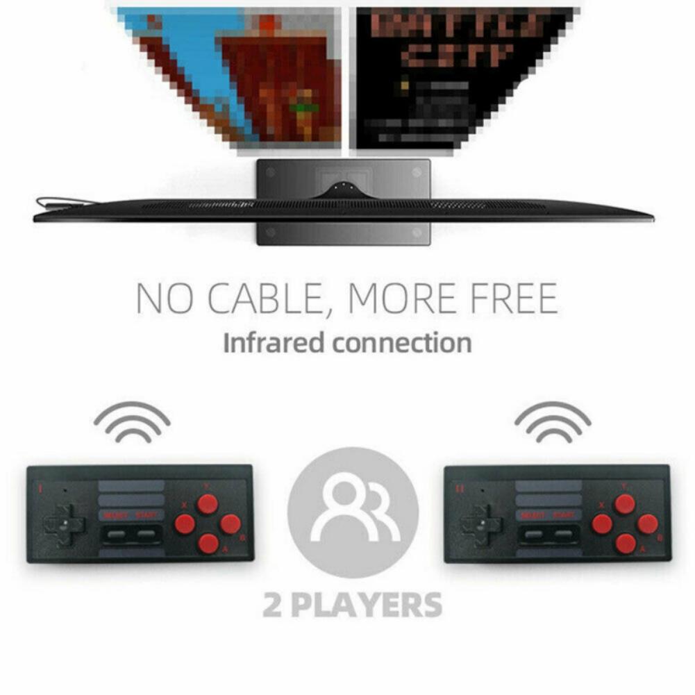 Игровая консоль HDMI TV Mini HD Игровая консоль Беспроводная двойная ностальгическая ретро игровая консоль