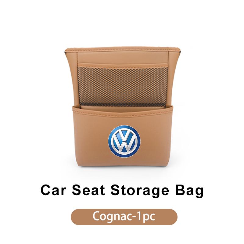 Large Capacity Car Center Console Seat Storage Bag For VW GTI Golf Tiguan Jetta T-ROC Touareg Touran Sharan Beetle GTD GTEPC2