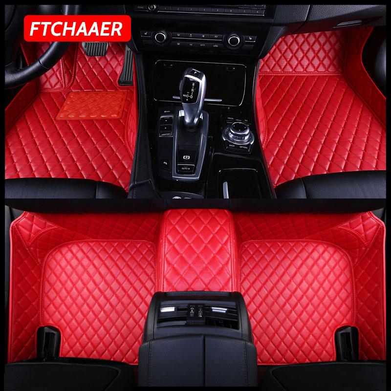 Автомобильные коврики FTCHAAER на заказ для BMW X6 E71 E72 F16 F86 G06 F96 X6M, автоаксессуары для ног
