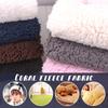100*160cm Thicken Velvet Coral Fleece Fabric Cotton Lamb Plush Fabric Soft Warm For Diy Doll Dress Blanket Clothes Glove Lining