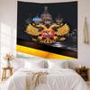 Russian Symbol Wall Decor Tapestry Art For Pet Memorial Birthdaywedding Party Backdrop Family Gift