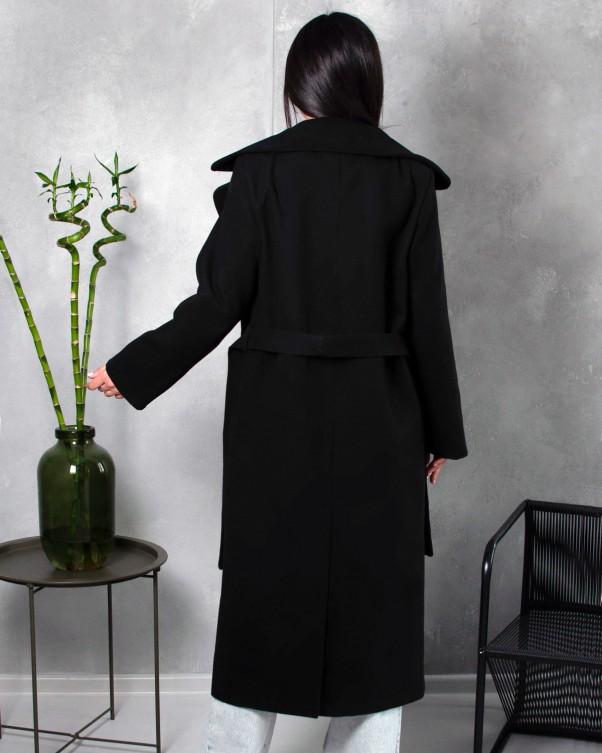 Классическое пальто с поясом ISSA Plus