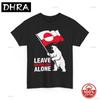 Support Greenland Graphic Novelty Leave Greenland Alone Polar Bear Flag Tshirt Graphic Tee Retro Aesthetic Classic Streetwear