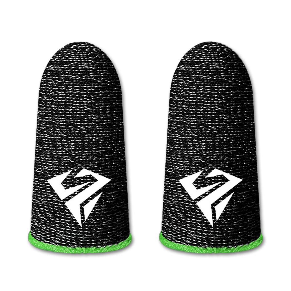 10 шт. чехлов для игр на пальцы для мобильных телефонов, чувствительные, устойчивые к поту, нескользящие перчатки, не оставляющие отпечатков пальцев, ультратонкие волокнистые чехлы