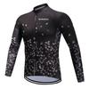 Трикотажные изделия для езды на велосипеде, комплект одежды для велоспорта, мужской костюм с длинным рукавом для велосипедной одежды