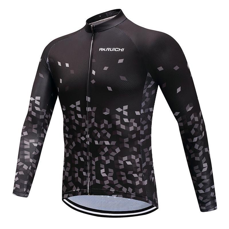 Трикотажные изделия для езды на велосипеде, комплект одежды для велоспорта, мужской костюм с длинным рукавом для велосипедной одежды
