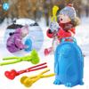 4 Pieces Clip Cartoon Cute Winter Snow Tool for Kids Boy Girl Games Christmas Ball Fights