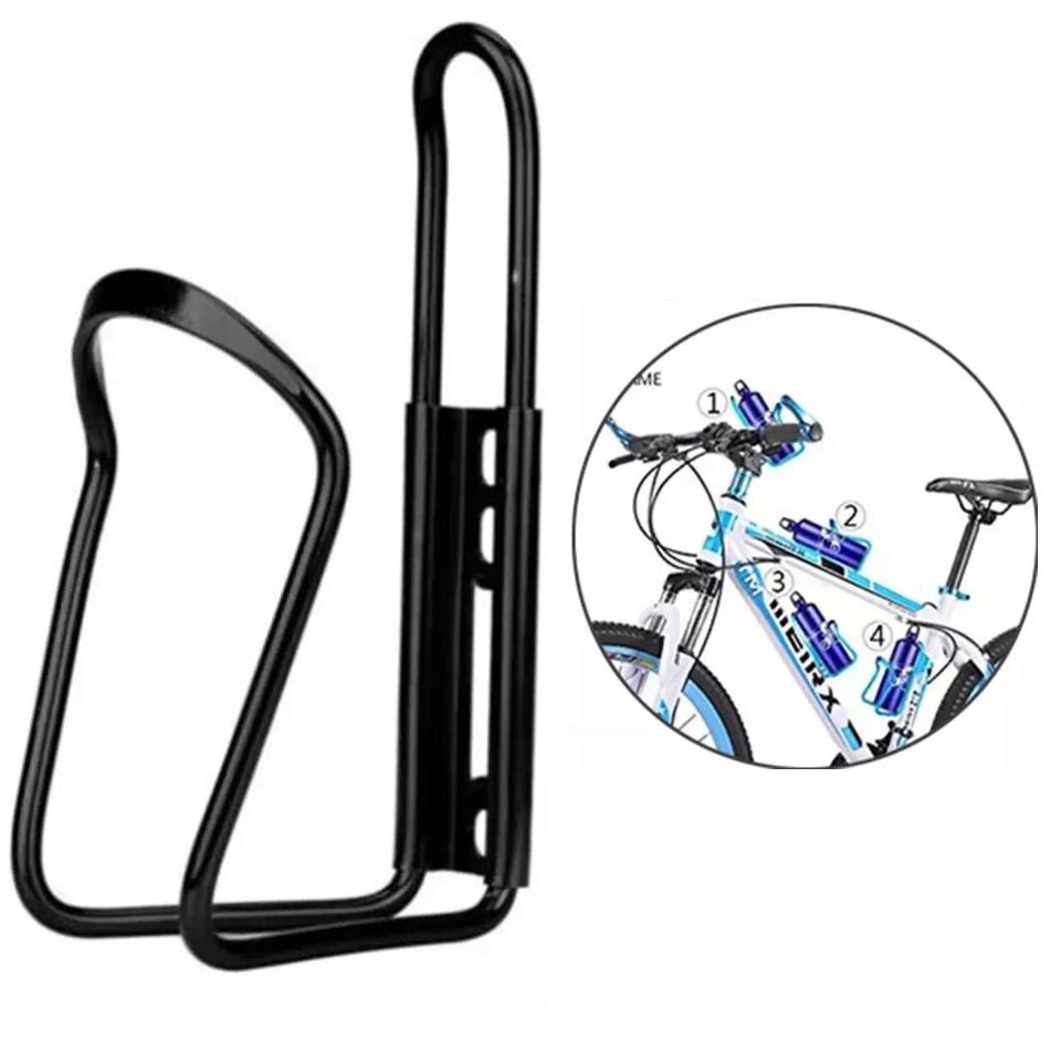 Держатель для велосипедной бутылки Алюминиевый сплав Велосипедная клетка для чайника Держатель для стакана с водой для горного велосипеда Кронштейн для бутылки с напитком Велосипедные аксессуары