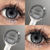 1pair Color Pupils for Eyes Brown Color Contact Lenes Green Eye Lenses Blue Eye Contacts High Quality Gray Soft Lenses