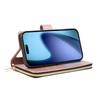 For iPhone 17 Pro Max Case Zipper Wallet Rhombus PU Leather Crossbody Phone Cover